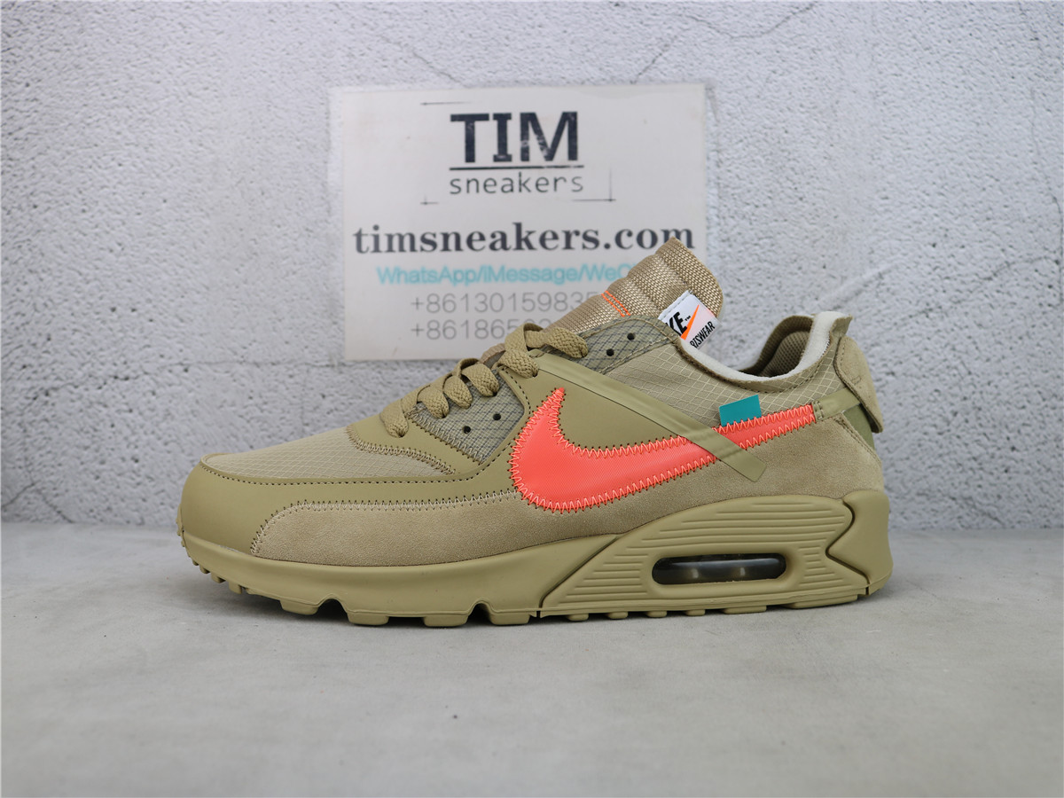 Off-White x Nike Air Max 90 'Desert Ore' AA7293 200